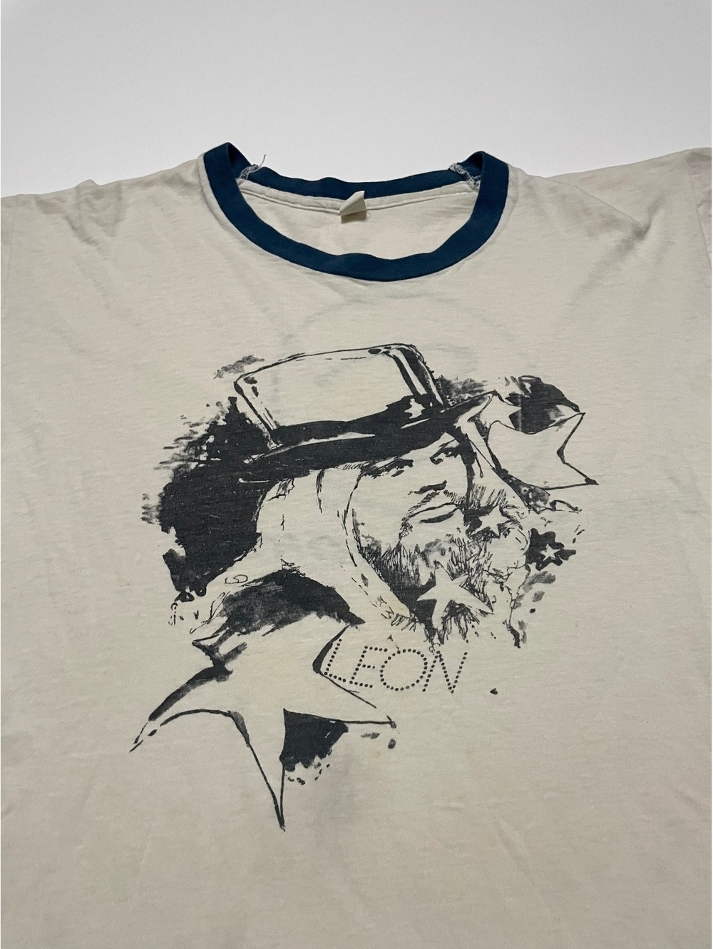 Vintage Rare 70s Leon Russell Band T-Shirt Tee Shelter Records Rock L Ringer